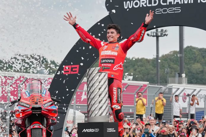 Foto: Marc Márquez vuelve a ser campeón de MotoGP  / Cortesía Foto: Marc Márquez vuelve a ser campeón de MotoGP / Cortesía