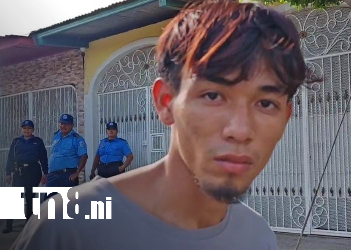 Foto: Acusados de robo en Ciudad Sandino/TN8