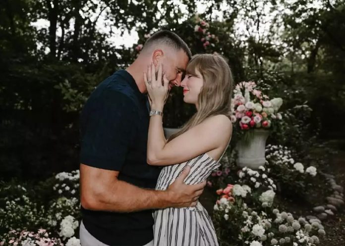 Foto: Travis Kelce y Taylor Swift /cortesía Foto: Travis Kelce y Taylor Swift /cortesía