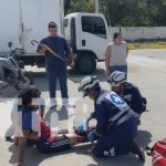 Joven resulta gravemente herido tras aparatoso accidente en Estelí Foto: Impactante accidente en Estelí /TN8