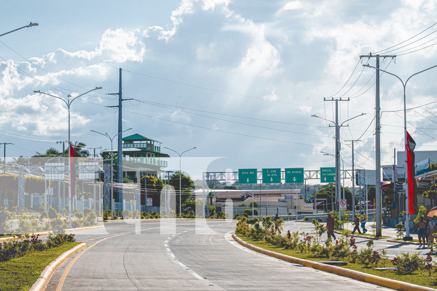Foto: Con espíritu patrio, se entrega a las familias el Tramo I de la Pista Héroes y Mártires, en Managua/TN8