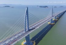 China inaugura el puente más largo del mundo: une ciudades en solo 20 minutos Foto: China inaugura el puente atirantado más largo del mundo /Cortesía