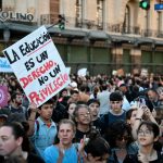 Tercera Marcha Federal Universitaria sacude Buenos Aires contra vetos de Milei Foto: Presidente Javier Milei sobre las leyes de financiamiento educativo / Cortesía