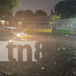 Fuertes lluvias en Managua provocan desbordes, calles inundadas y daños en viviendas Foto: Fuertes lluvias en Managua provocan desbordes, calles inundadas y daños en viviendas/TN8