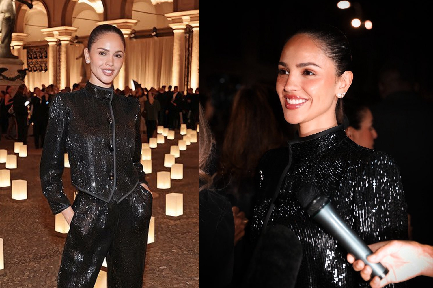 Foto: Eiza González combina glamour, elegancia y homenaje visual / Cortesía