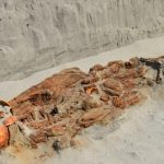 Hallan cuerpos de 2.300 años con signos de sacrificio en Perú Foto: Hallazgo en Perú /cortesía
