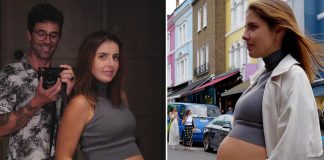 Foto: Michelle Renaud y Matías Novoa esperan a su segundo hijo /Cortesía