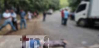 Foto: El Jícaro, motociclista, muere tras invasión de carril/TN8
