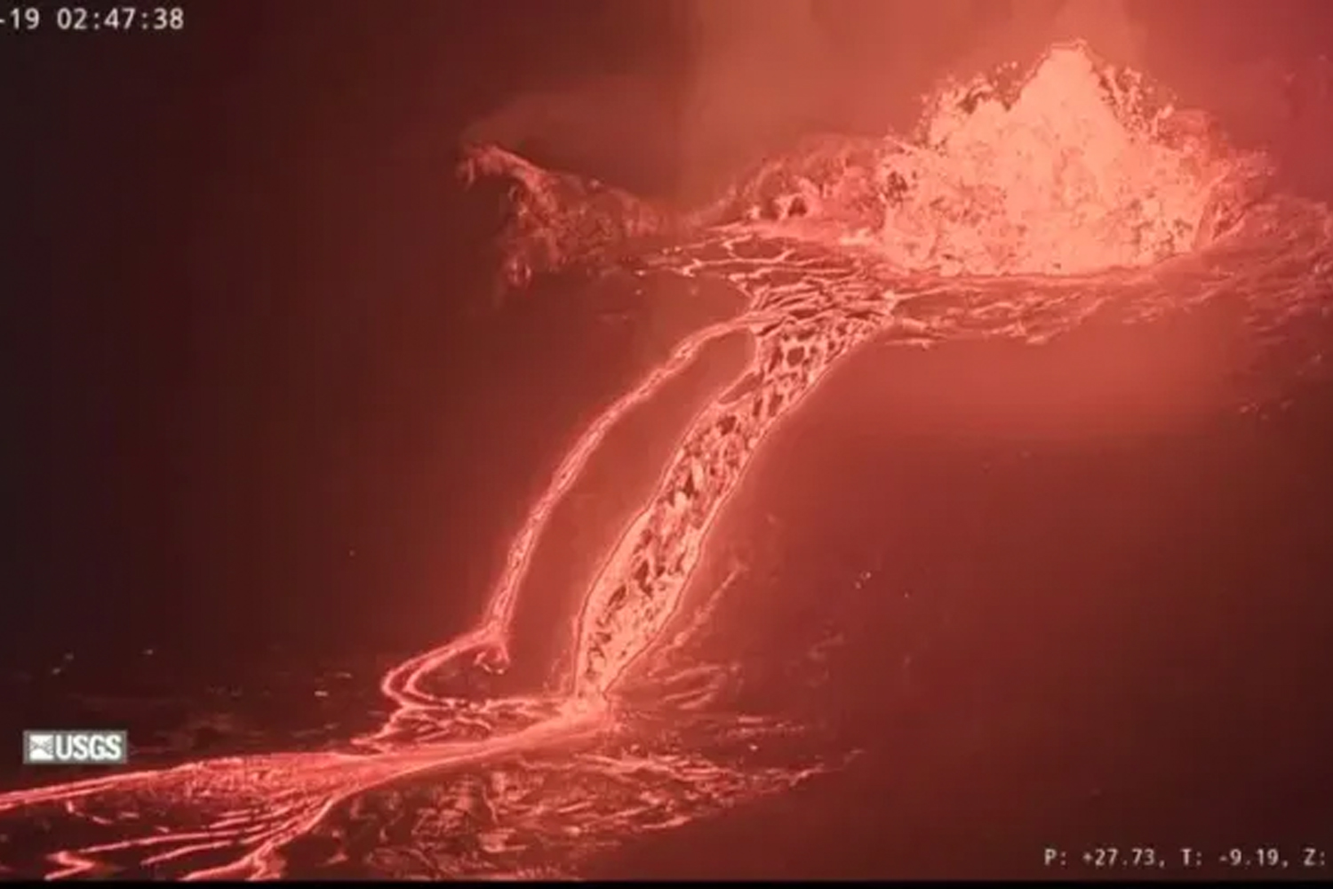 Foto: Impresionante fuente de lava brota del volcán Kilauea /Cortesía