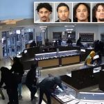 Robo en California: 25 encapuchados vacían joyería por un millón de dólares Foto: Cámara graba robo millonario en joyería de California /Cortesía