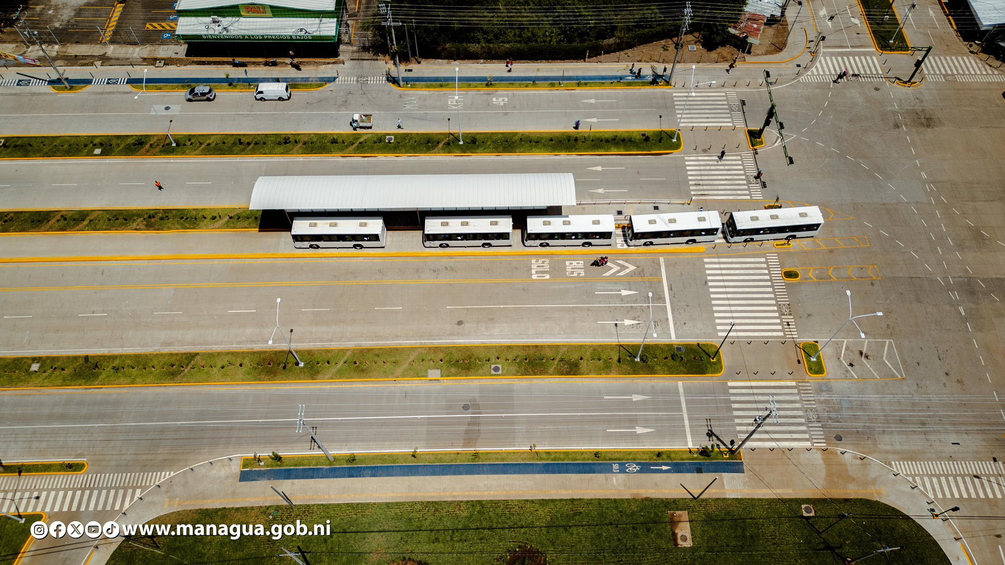 Foto: Tramo I de la Pista Héroes y Mártires, en Managua