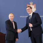 Putin respalda la política exterior independiente de Serbia durante visita a China Foto: Putin se reúne con el presidente serbio Aleksandar Vucic /Cortesía