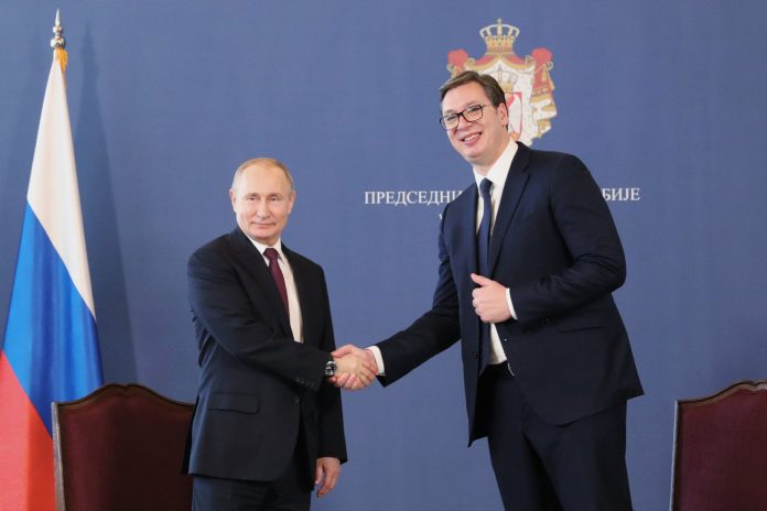 Foto: Putin se reúne con el presidente serbio Aleksandar Vucic /Cortesía Foto: Putin se reúne con el presidente serbio Aleksandar Vucic /Cortesía