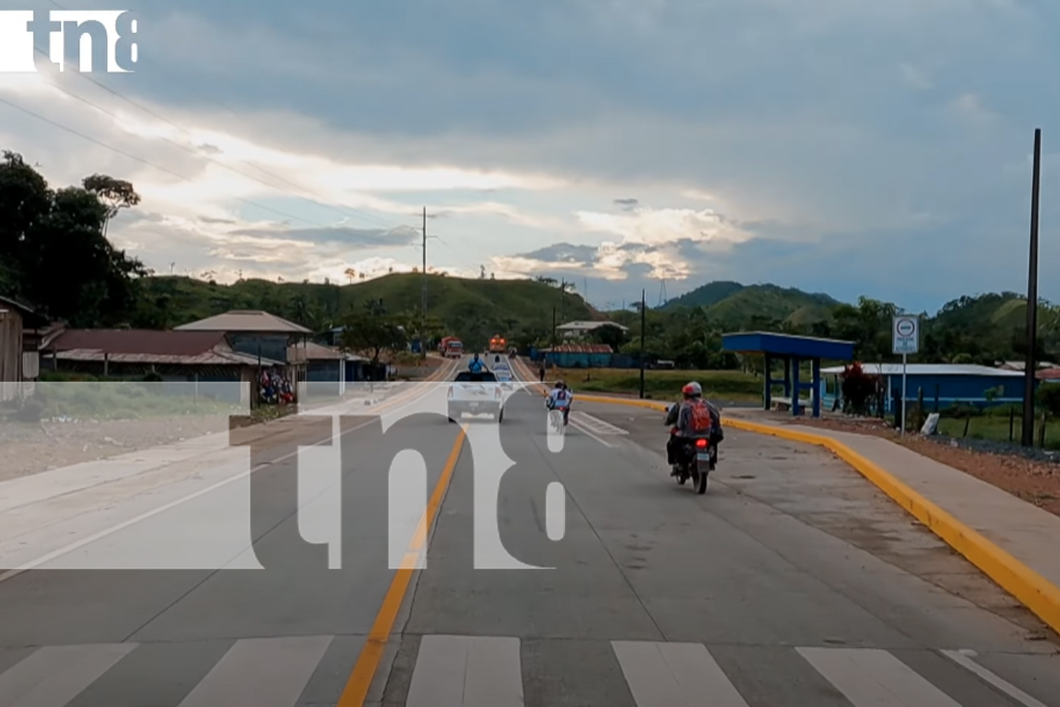 Foto: Nicaragua acelera su desarrollo con la red vial más extensa de Centroamérica/TN8
