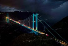 China inaugura el puente más alto del mundo sobre el Gran Cañón de Huajiang Foto: China inaugura el puente más alto del mundo en Guizhou /Cortesía