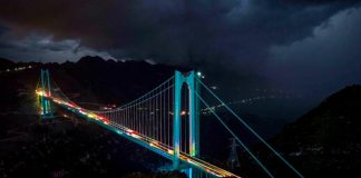 Foto: China inaugura el puente más alto del mundo en Guizhou /Cortesía