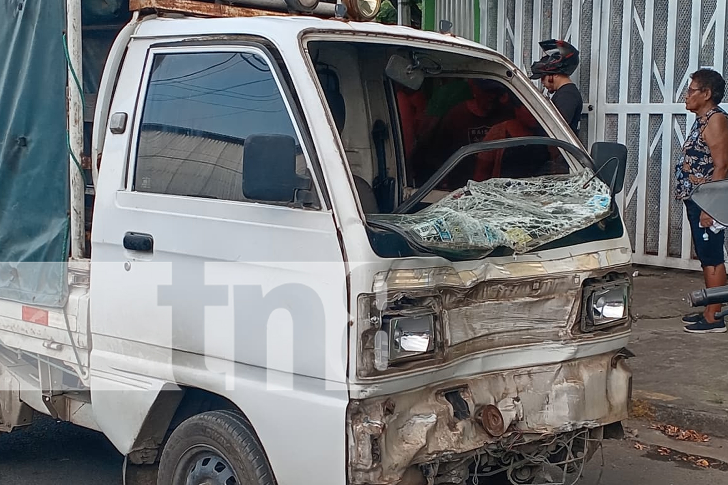Foto: Trágico accidente de tránsito cobra la vida de un motociclista en Managua/TN8