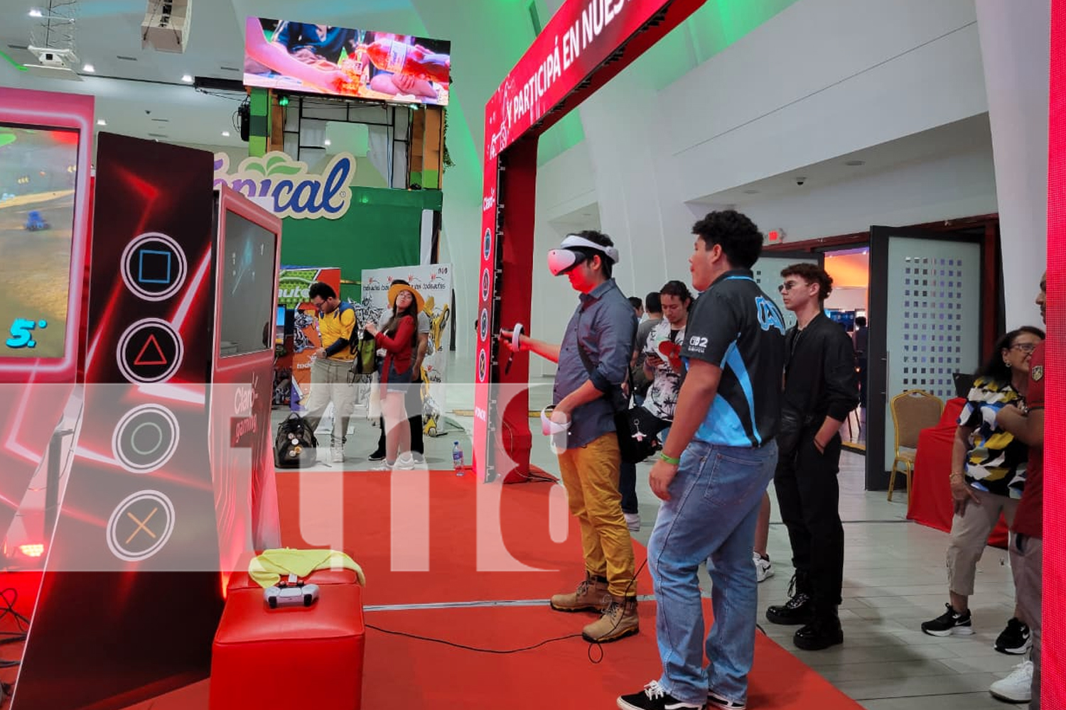 Foto: Claro Nicaragua convierte la Comic Con en un mundo digital /TN8