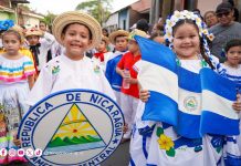 Foto: Celebración a la patria en Nicaragua en medio de Todos San Jacinto