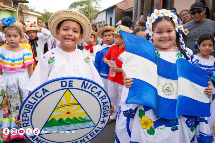 Foto: Celebración a la patria en Nicaragua en medio de Todos San Jacinto Foto: Celebración a la patria en Nicaragua en medio de Todos San Jacinto