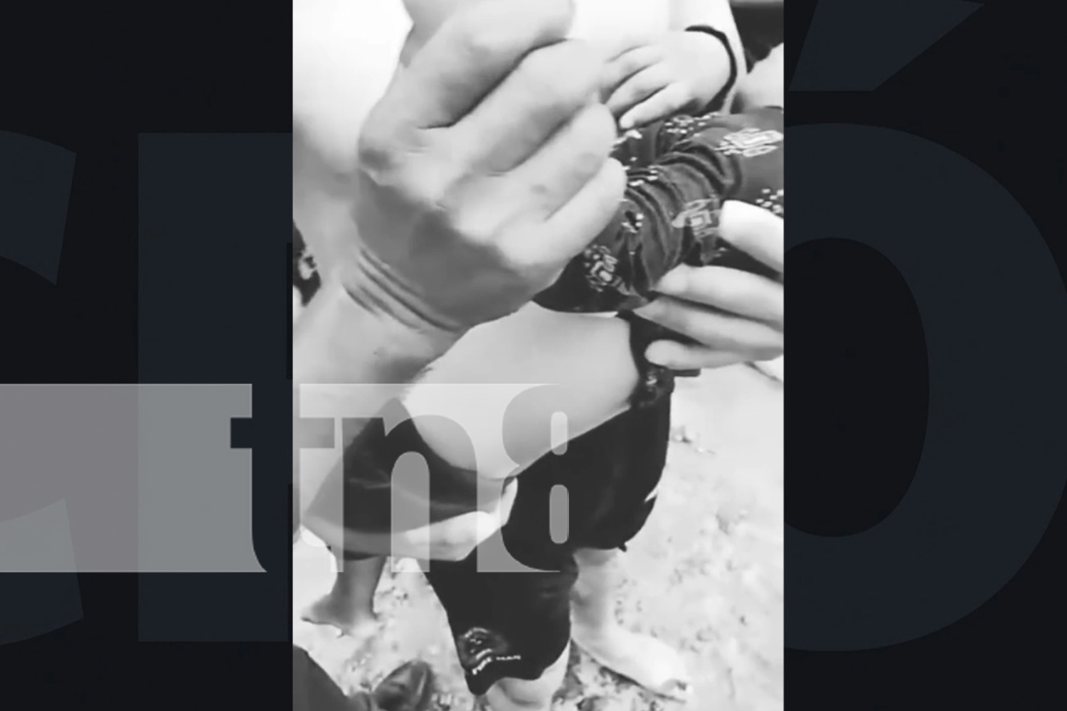 Foto: Policía inicia investigaciones sobre deceso de niño en la comunidad Babaska/ TN8