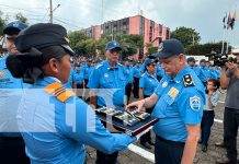 Foto: Policía Nacional celebra 46 aniversario/ TN8