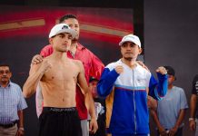 Chocolatito supera la báscula y va con todo ante Héctor Robles román, gonzález, boxeo, robles,