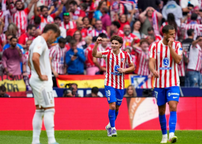 Julian Alvarez Doblete de Julián Álvarez da triunfo a Atlético sobre Real Madrid