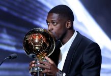 Dembélé alcanza la cima: gana su primer Balón de Oro ousmane, dembélé, psg, balón, oro,