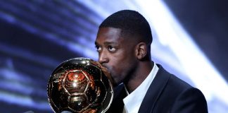 ousmane, dembélé, psg, balón, oro,