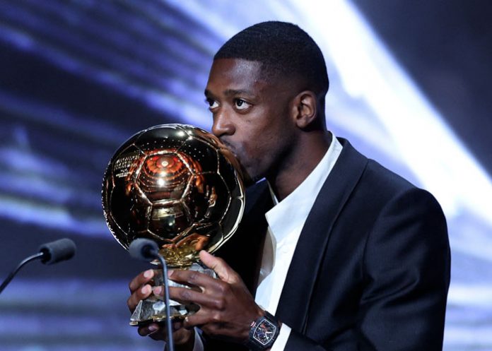 OUSMANE ousmane, dembélé, psg, balón, oro,