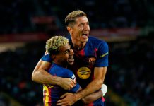 Yamal asiste en triunfo del Barcelona ante la Real Sociedad Lewandowski, barcelona, yamal,