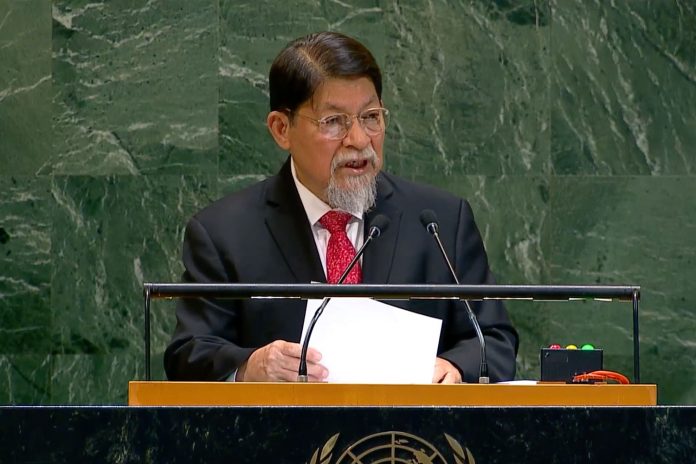 Foto: Mensaje de Nicaragua en la Asamblea 80 de la ONU (Naciones Unidas) Foto: Mensaje de Nicaragua en la Asamblea 80 de la ONU (Naciones Unidas)