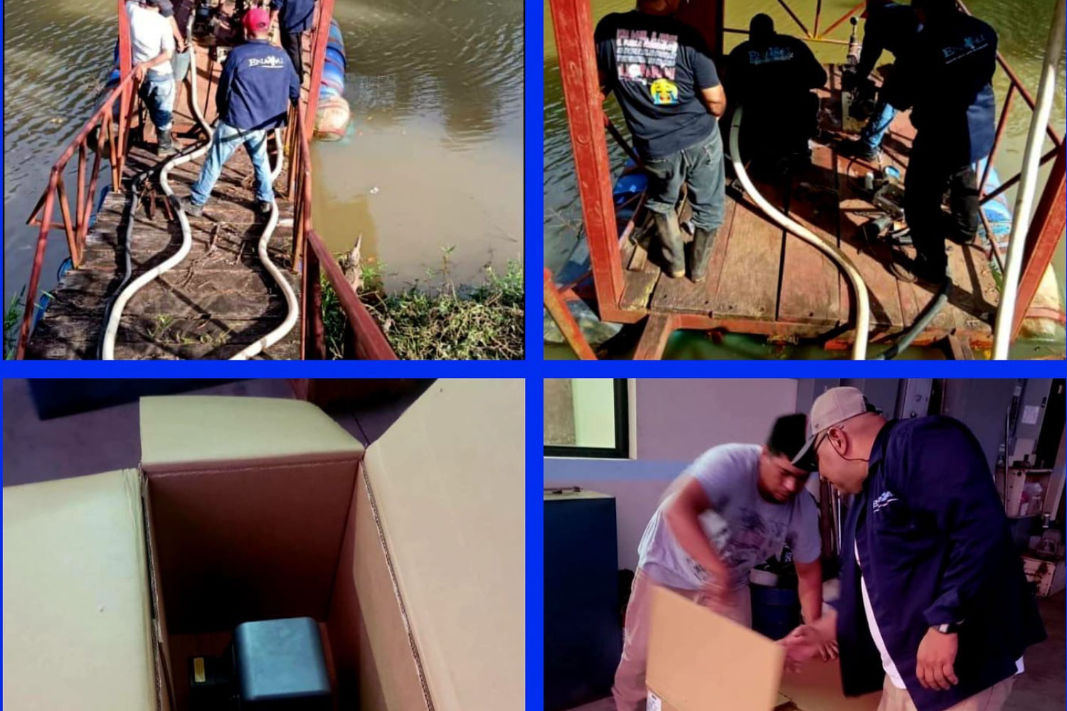 Foto: ENACAL y Alcaldía de El Coral garantizan suministro seguro de agua potable/ Cortesía