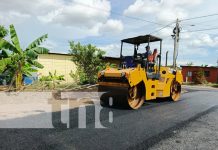 Foto: Calles para el Pueblo en Villa Flor de Pino, Managua / TN8