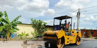 Foto: Calles para el Pueblo en Villa Flor de Pino, Managua / TN8