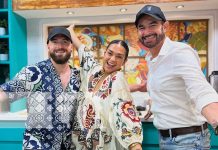 La Nica en Inglaterra, Maya, estuvo de invitada especial en Nuestra Cocina TN8 Foto: La Nica en Inglaterra desde Nuestra Cocina TN8