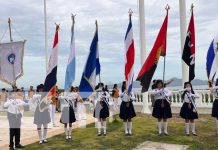 Foto: Homenaje a la patria desde colegios de Nicaragua / TN8