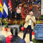 Estudiantes de Comunicación de la UNAN Managua se fortalecen en crónica deportiva Foto: Foro sobre crónica deportiva desde la UNAN-Managua / TN8