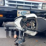 Foto: Accidente cerca del Memorial Sandino, Managua / TN8