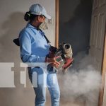 MINSA le pone fin al zancudo en el barrio Villa Reconciliación Sur, Managua Foto: Fumigación y abatización por Managua / TN8