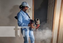 Foto: Fumigación y abatización por Managua / TN8