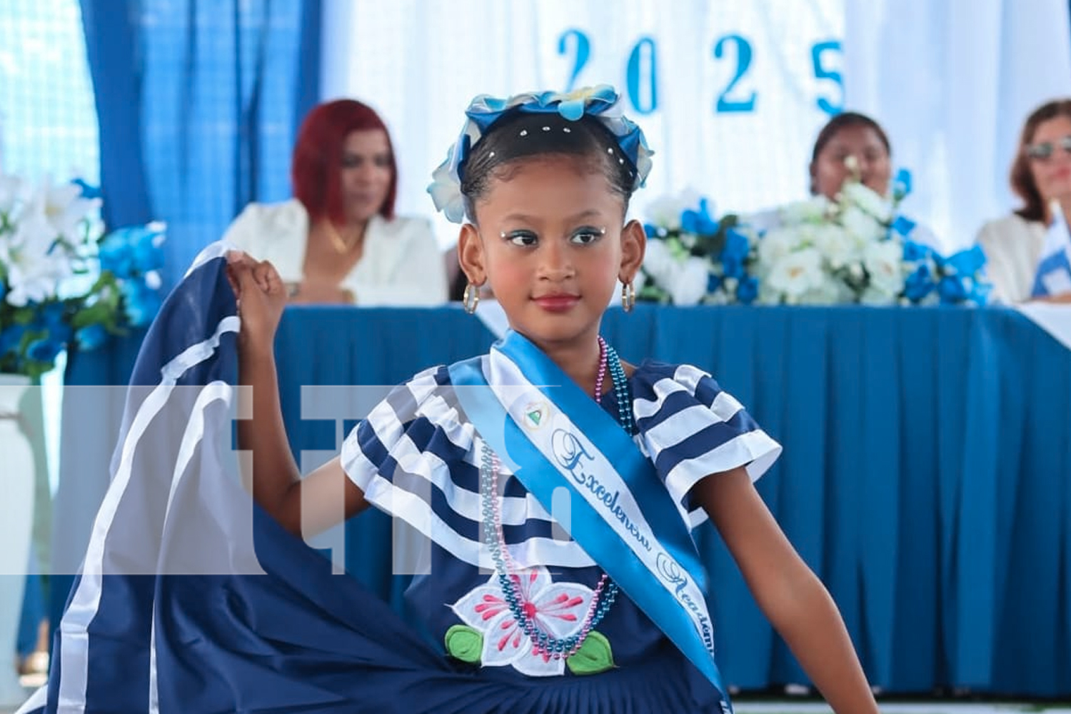 Foto: Estudiantes y docentes celebran la Independencia en Bilwi/ TN8