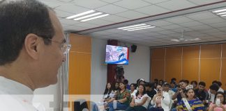 Foto: Charla con estudiantes de UNITEC / TN8