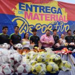 MINJUVE entrega materiales deportivos en todos los departamentos de Nicaragua Foto: Entrega de materiales deportivos para impulsar atletas en Nicaragua / TN8