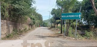 Foto: Vía alterna por Nejapa debido a construcción del Paso a Desnivel / TN8