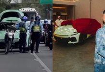 Foto: Maluma fue detenido por agentes de tránsito /Cortesía