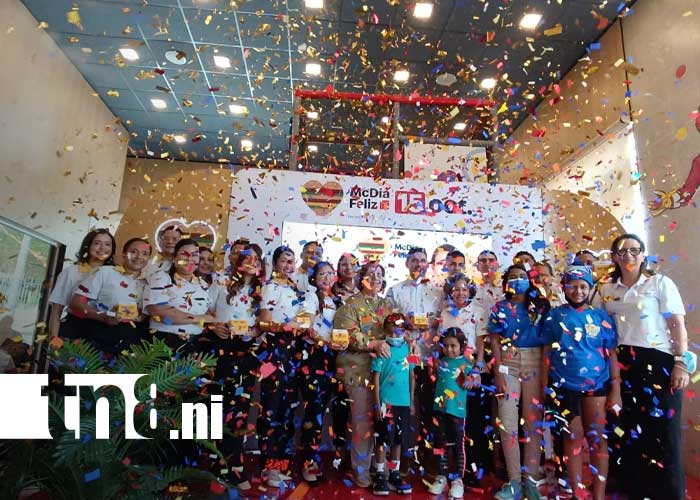 Foto: McDonald's Nicaragua anuncia el McDia Feliz