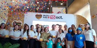 Foto: McDonald's Nicaragua anuncia el McDia Feliz