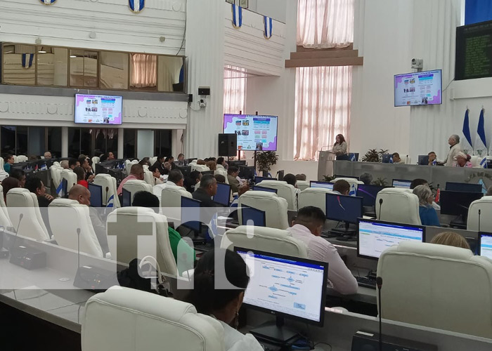 Foto: Sesión parlamentaria en la Asamblea Nacional de Nicaragua / TN8